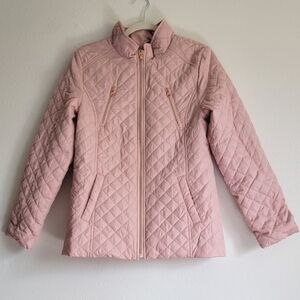 Pink Quilted Jacket